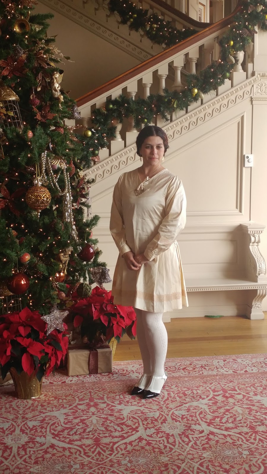 christmas tea dress