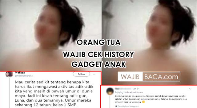 Parah Kalau Sudah Begini, Kurang Pengawasan Orang Tua, Anak Unggah Status Vulgar