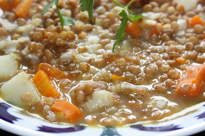  Lentejas verduleras. 