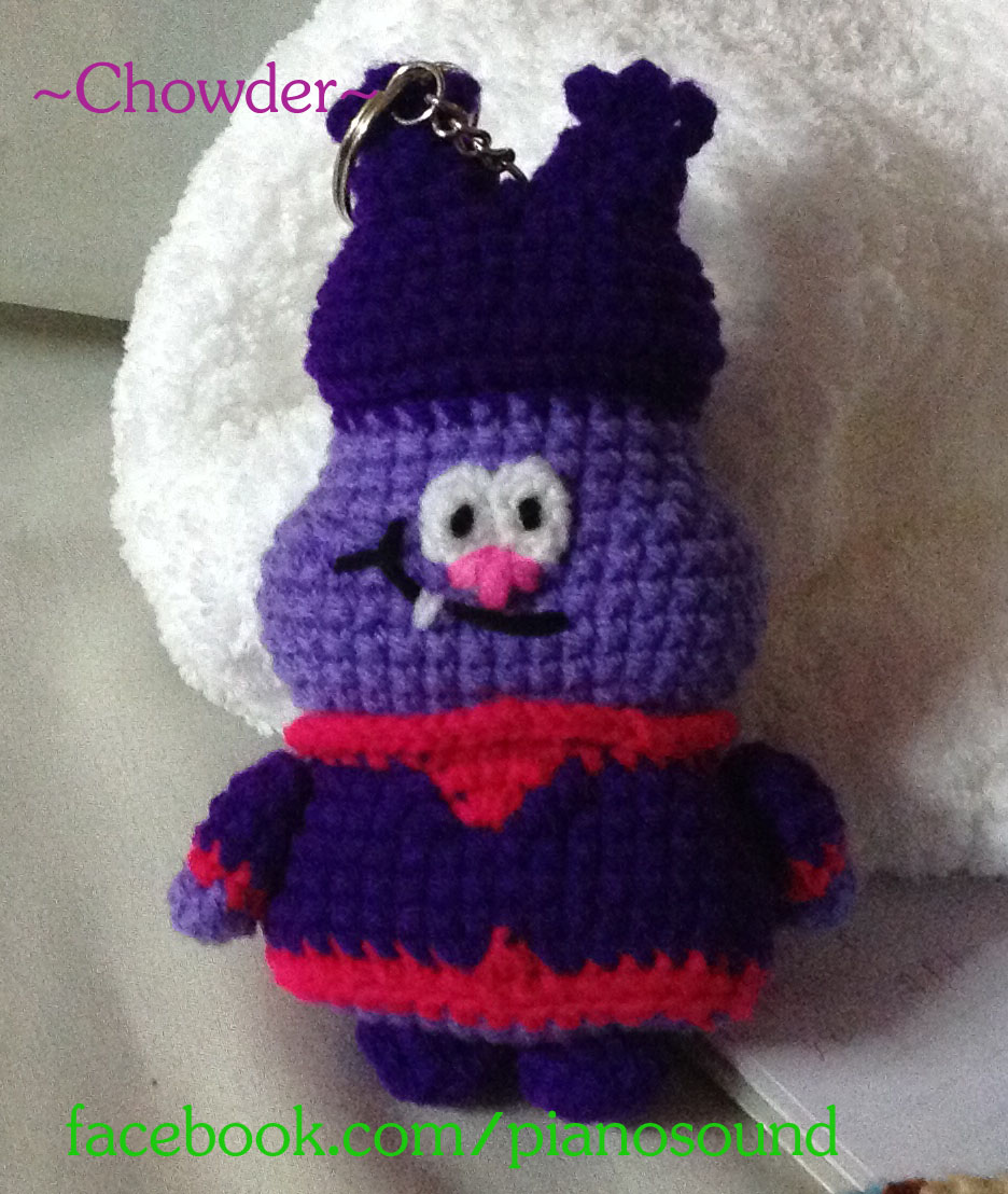 Amigurumipianosound Crochet Blog Chowder and friends Crochet