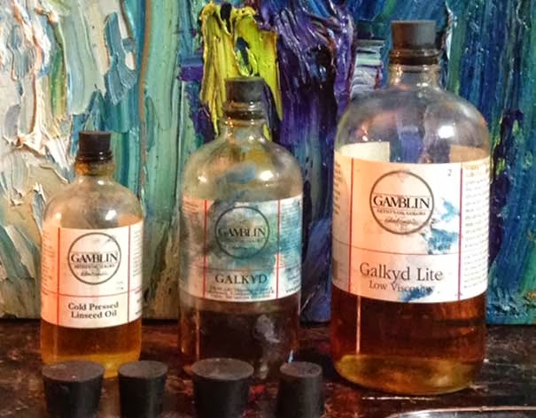 How to Oil Out a Painting Using Gamsol and Galkyd 