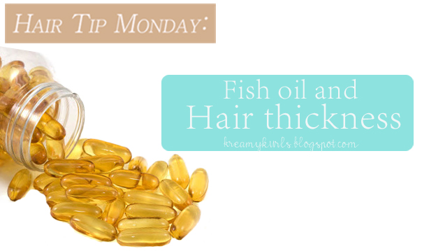 Caught Between A Cream And Curl Hair Tip Monday Fish Oil And