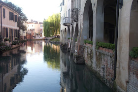 Treviso is famed for its picturesque canals