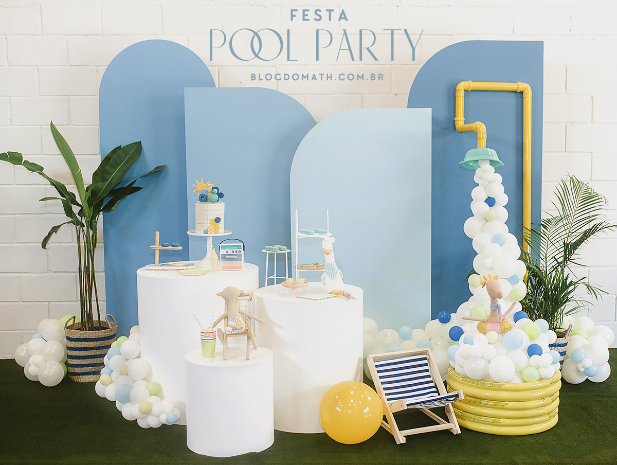 Pool Party - festinha no quintal — BLOG DO MATH