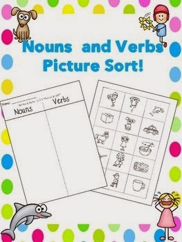Autism Tank: Nouns, Verbs, and Adjectives: FREEBIE LINKS!