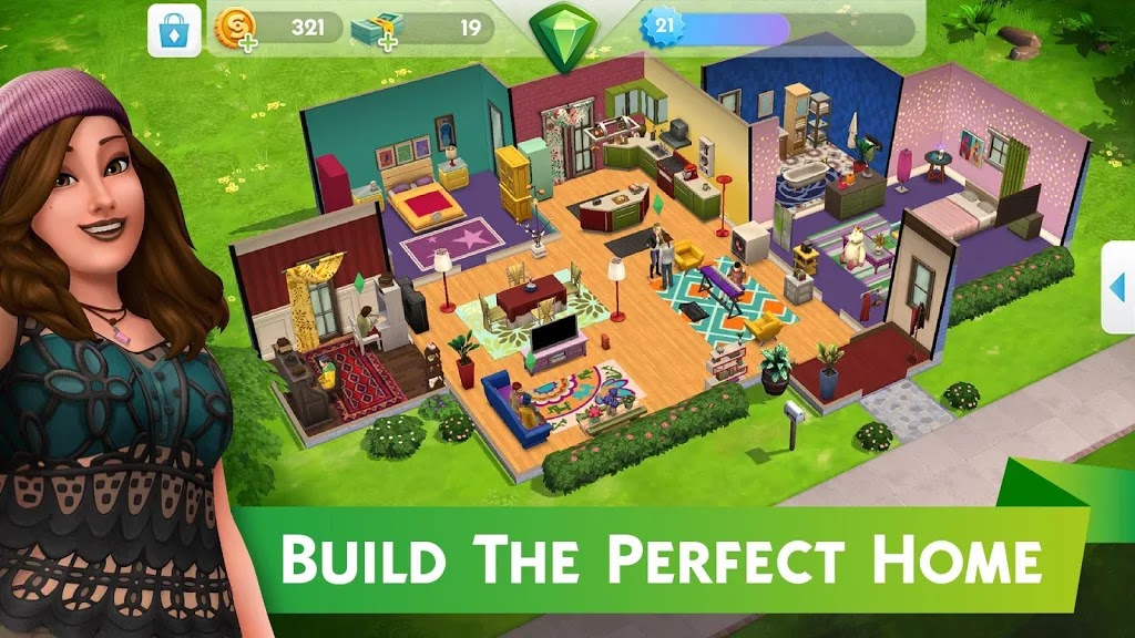 The Sims Mobile MOD APK Unlimited SimCash Simoleons ANDROID APK MOD