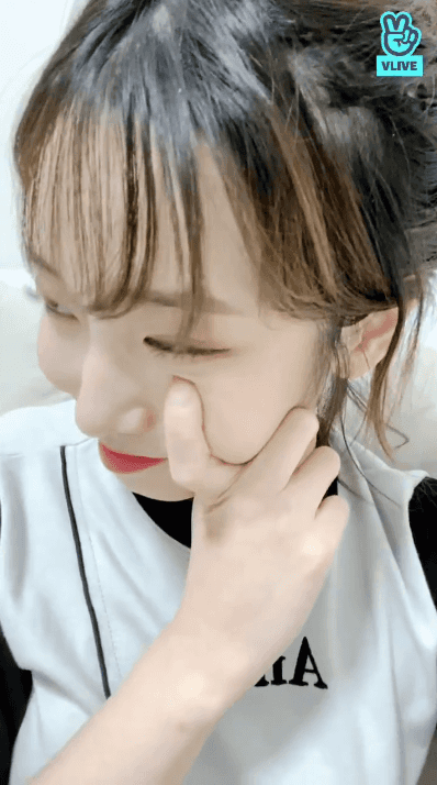 러블리즈 V앱 쟤쟤랑 유지애