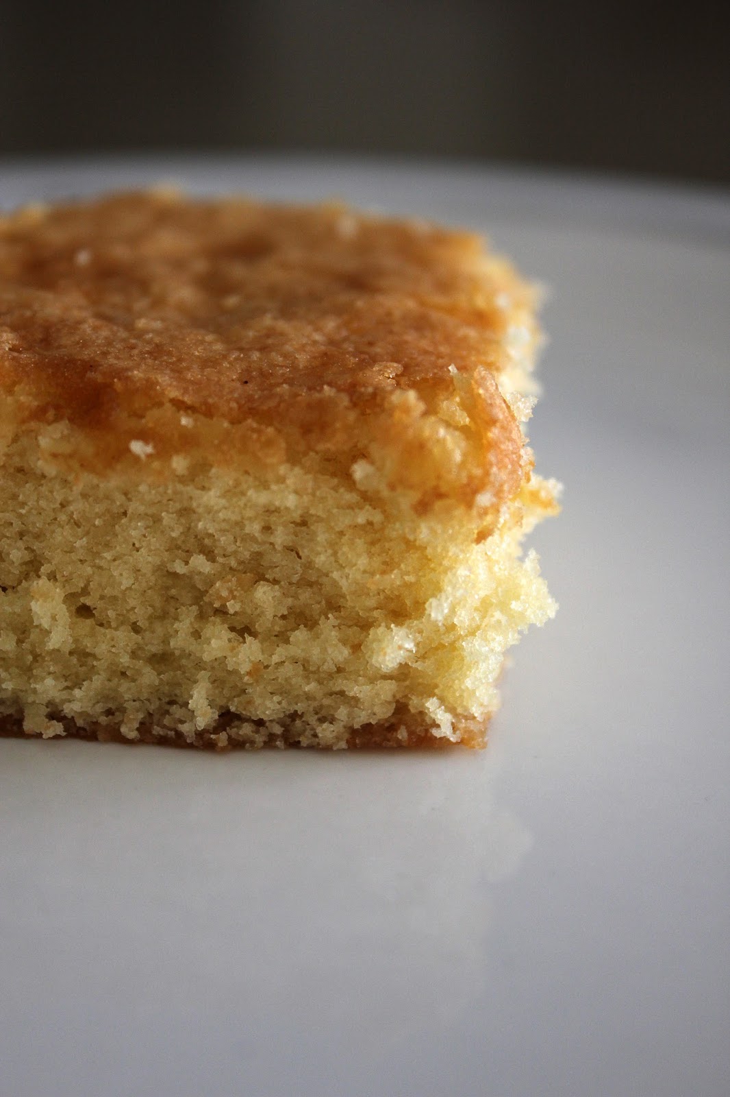 Barely Brown Butter Cake Fresh from the...