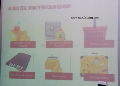 alokasi ideal untuk penghasilan bulanan ibu berbagi bijak visa prita ghozie workshop nurul sufitri blogger