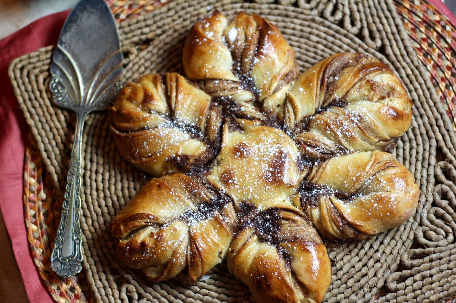 Cinnamon Star Bread King Arthur Flour's November