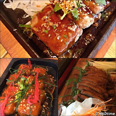 Los platos de El Buda Feliz
