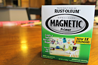 Easy DIY Giant Magnetic Chalkboard