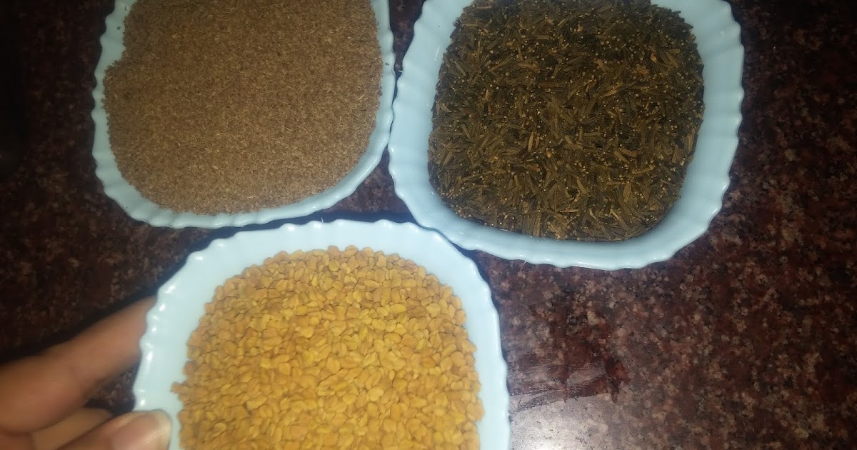 NaturalhealthyDIY Methi Ajwain Kali Jeeri Benefits For Diabetes , weight loss and many more