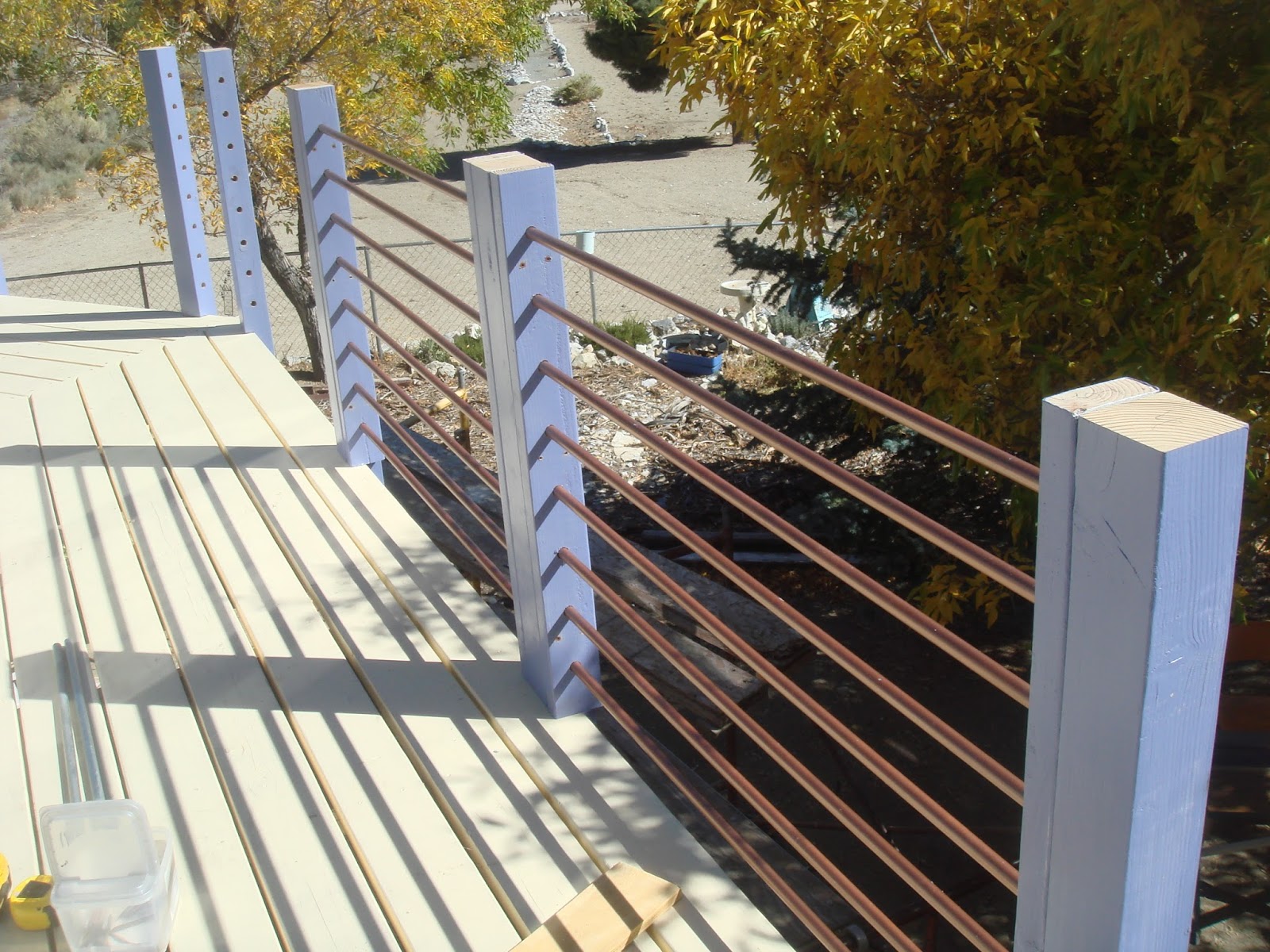 Conduit Deck Railing