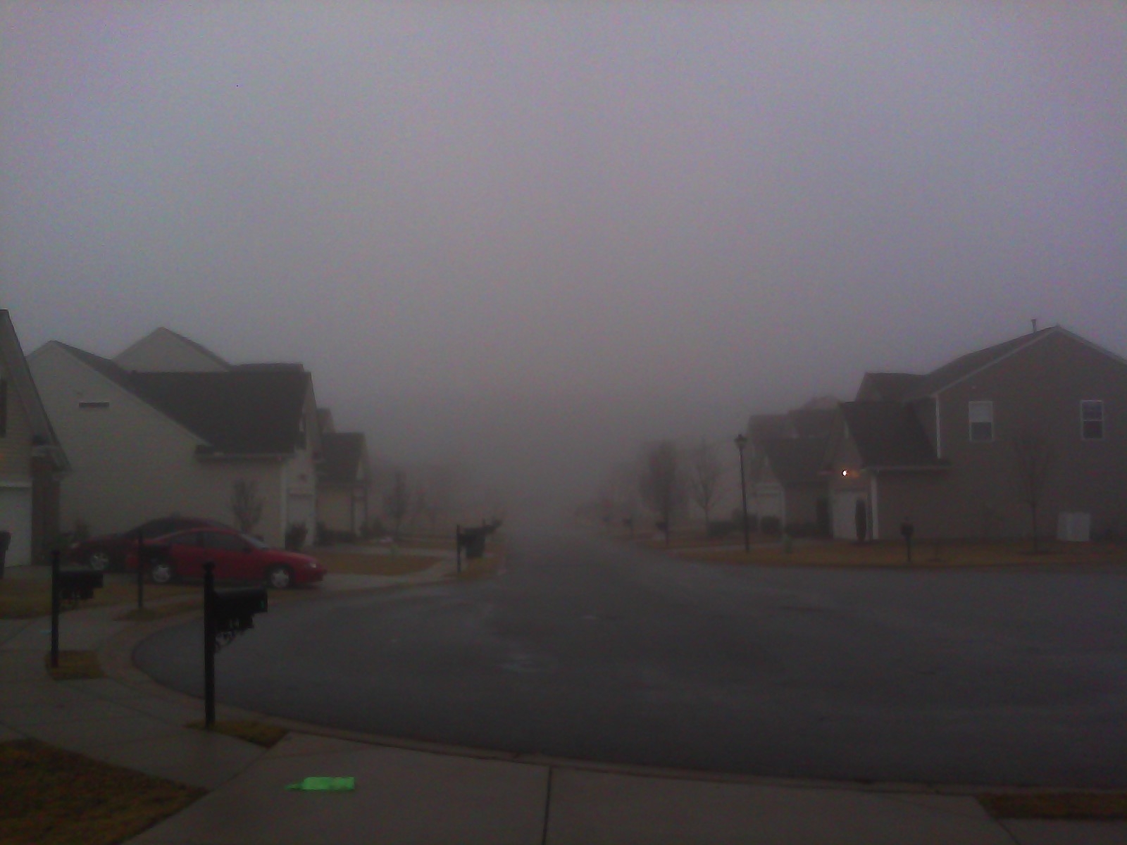 Domestic Manifesto A Foggy Day In Greenville Town