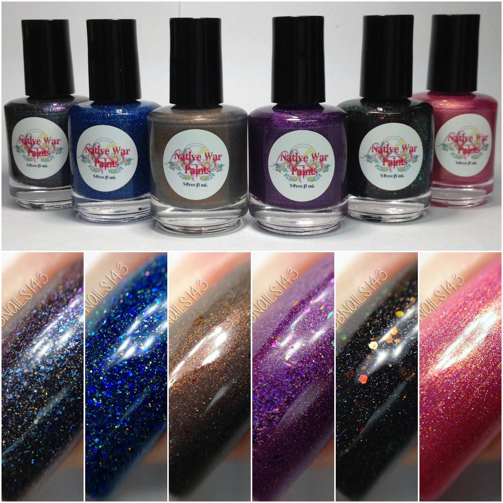 Native War Paints | I'll Be There For You - cdbnails