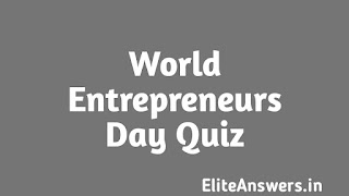 this is the quiz about amazon world enterpreneurs day, here you can find all correct answers for the quiz.