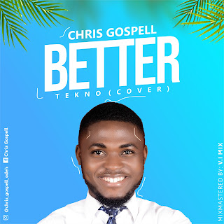 DOWNLOAD - Better (Tekno) Cover By Chris Gospell -@zoneoutnaija 