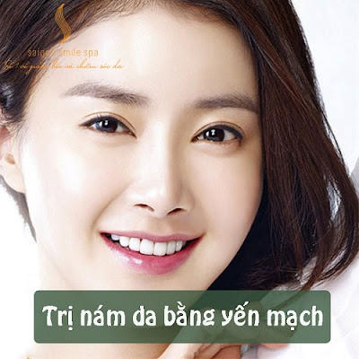 cach tri nam da bang yen mach