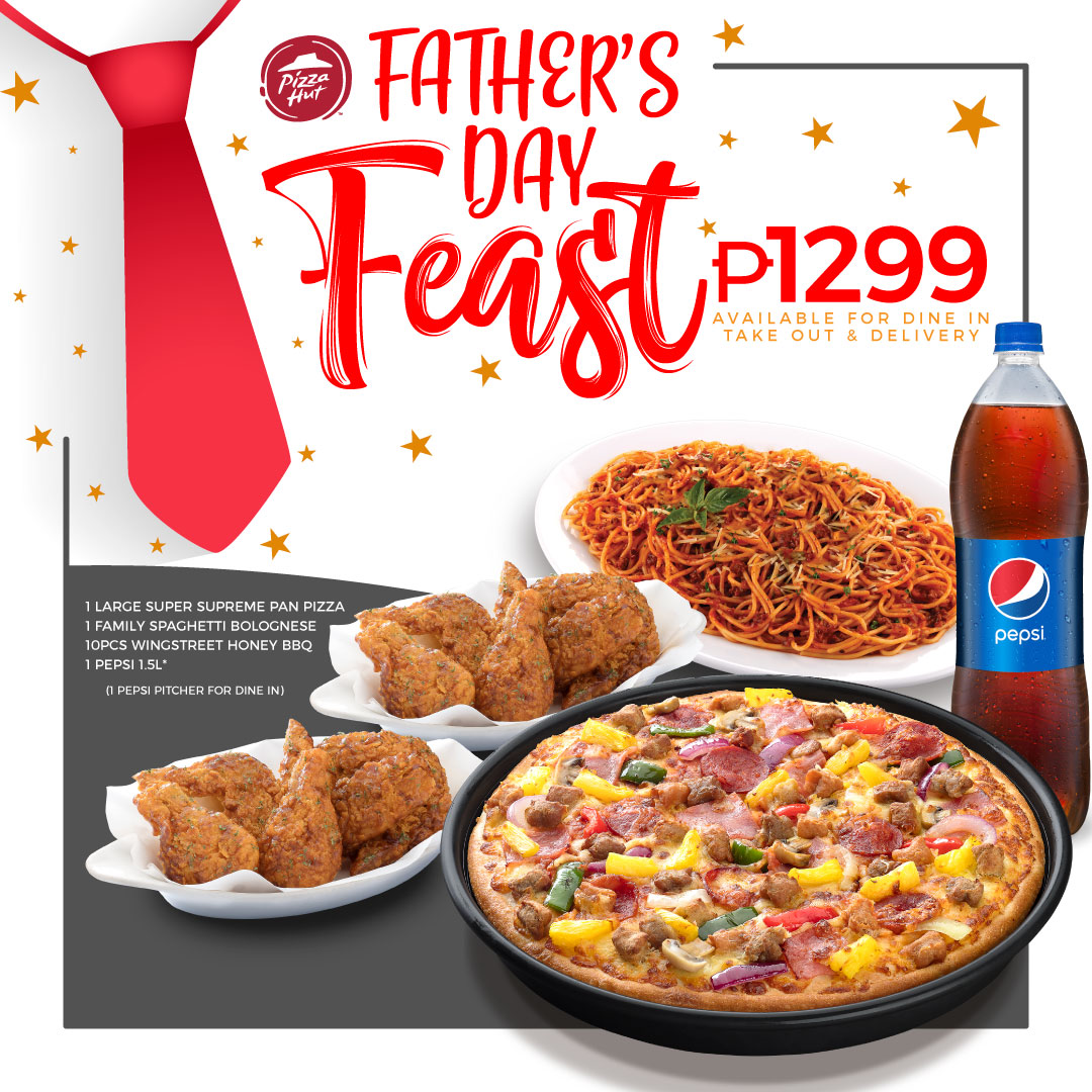 Pizza is the Perfect Father’s Day Food and Pizza Hut Knows It! Aci Girl