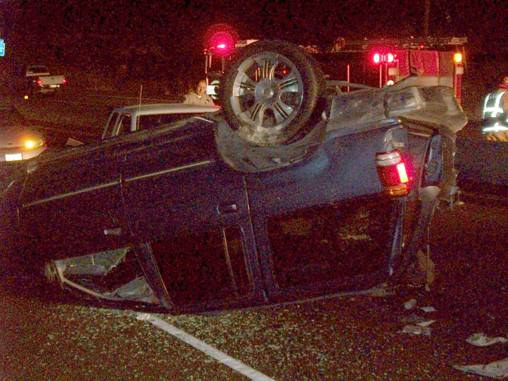 Lakeside Fire District Early Morning Crash Closes Southbound Highway 67