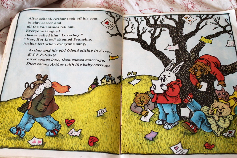 Books and Umbrellas Arthur's Valentine by Marc Brown