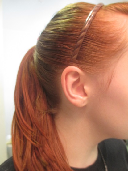 Lush Caca Rouge Henna Hair Color Review Neon Chipmunk