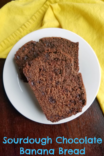 Make life a little sweeter with a loaf of sourdough chocolate banana bread. It's a fun breakfast or a great simple treat. Make life a little sweeter with a loaf of sourdough chocolate banana bread. It's a fun breakfast or a great simple treat.