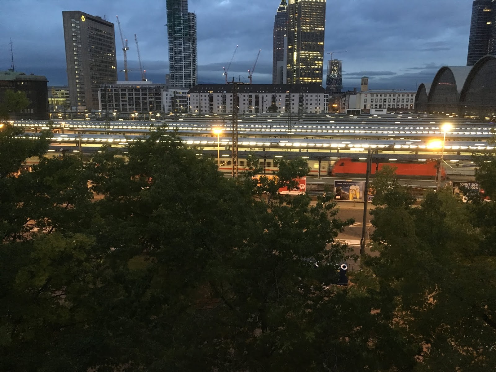 今日も楽しく欧州型鉄道模型 旅行 ドイツ スイス 19 フランクフルト編