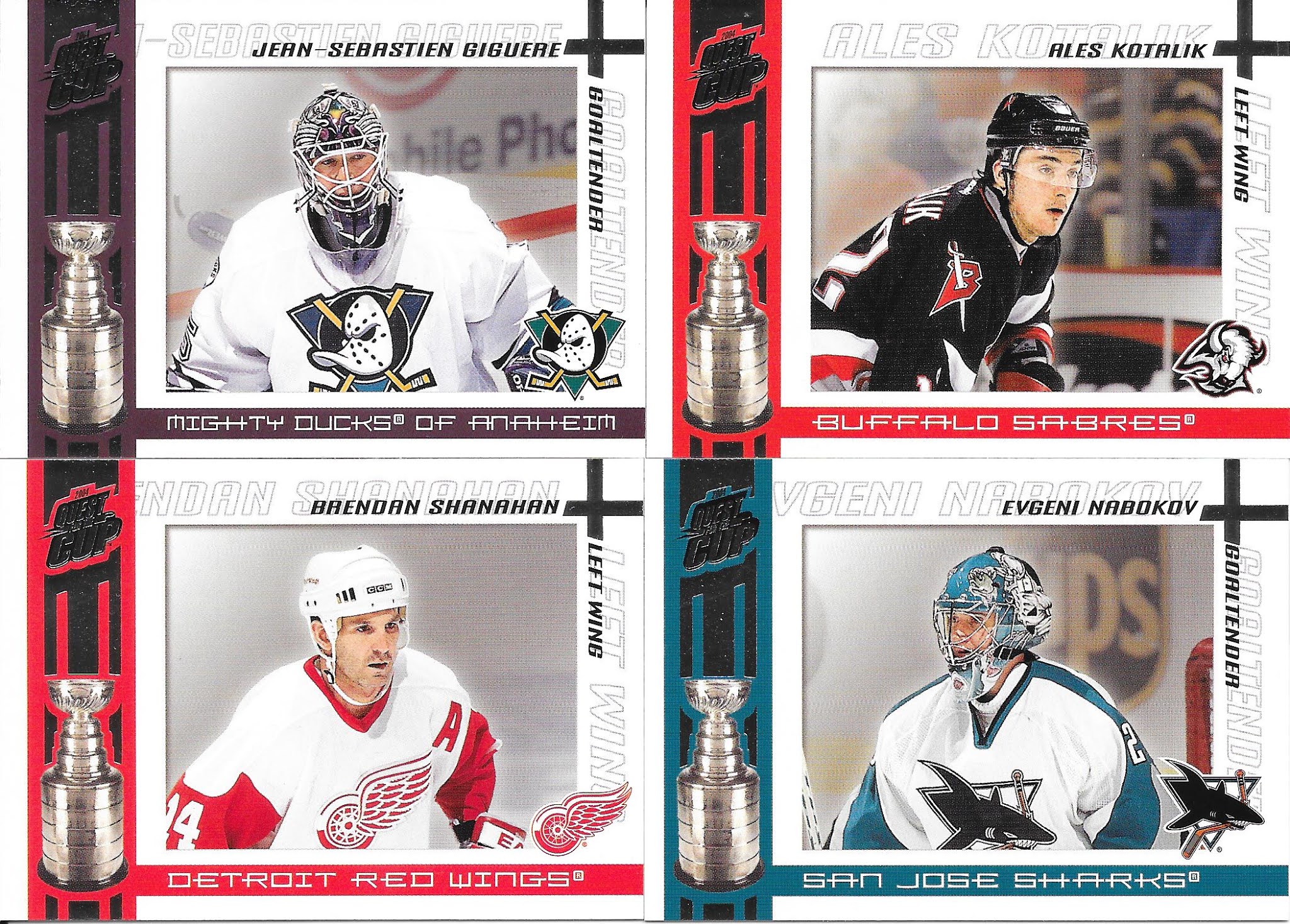 CrazieJoe's Card Corner Goalies Galore