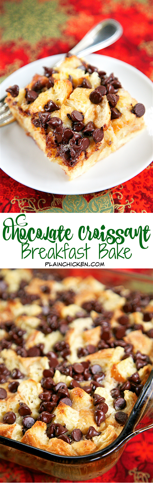 Chocolate Croissant Breakfast Bake Plain Chicken®