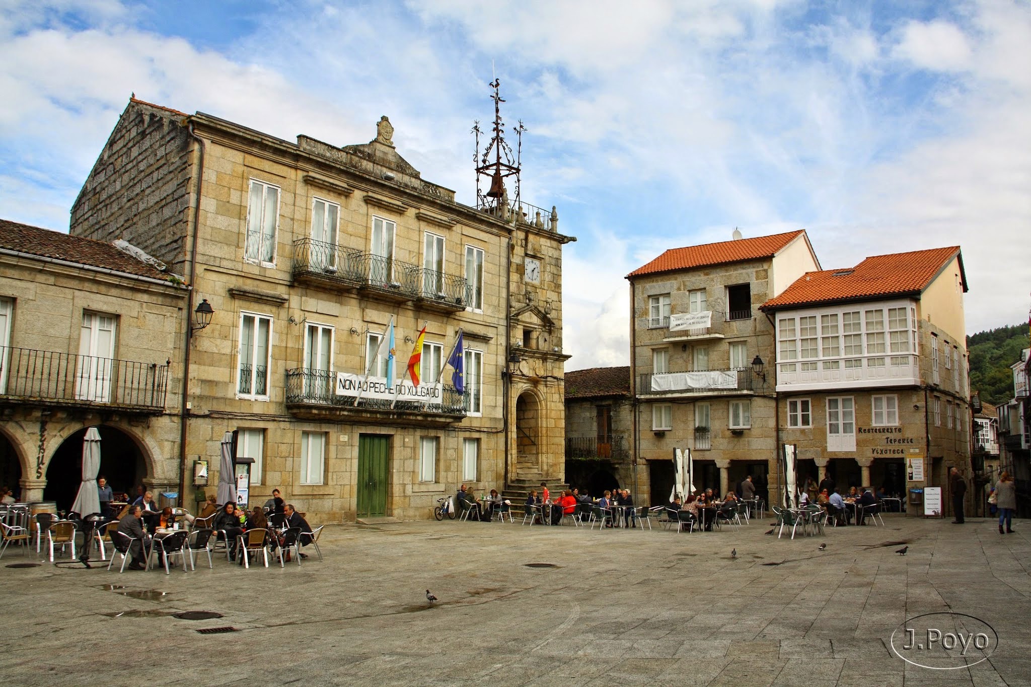 Plaza Mayor de Ribadavia