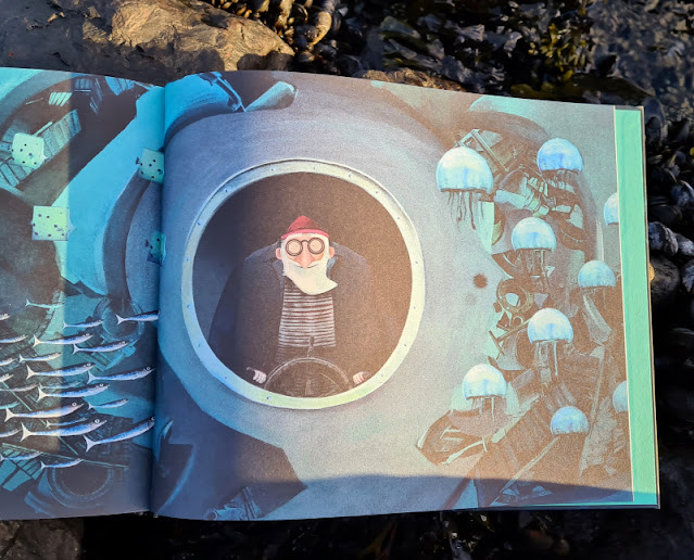 Meine Seesucht - meine Sehnsucht: Blogparade zu einem einzigartigen maritimen Kinderbuch. Das Bilderbuch von Marlies van der Wel erzählt von dem Jungen Jonas und seinem Lebenstraum.