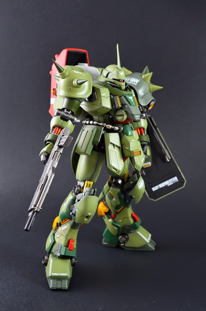 Custom Build MG 1/100 Geara Doga "High Mobility Custom" Gundam Kits