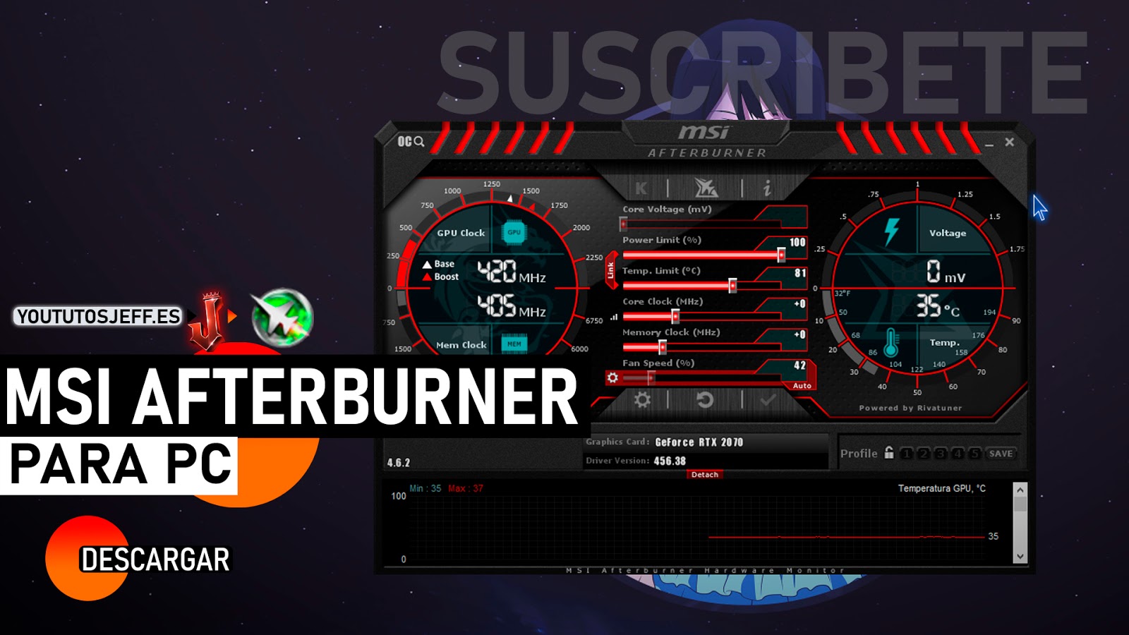 Como Descargar MSI Afterburner Ultima Versión para PC Gratis