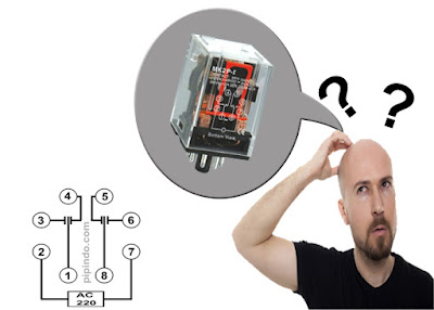 Cara pasang relay 8 kaki 220v Relay merupakan komponen kontrol yang sudah tidak asih lagi bagi panel maker