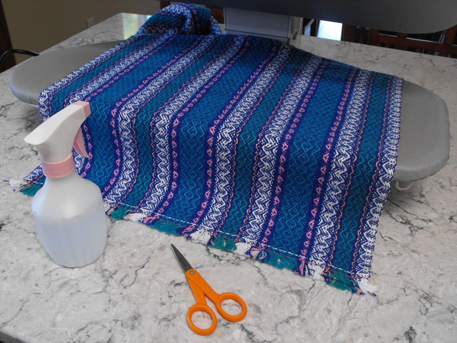 Dust Bunnies Under My Loom Tea Towels Just Keep On Rolling Off the Looms