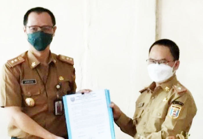 Terima Jabatan Sebagai KPSDM Waykanan, Andika Saputra Targetkan Tahun 2022 Administrasi Online