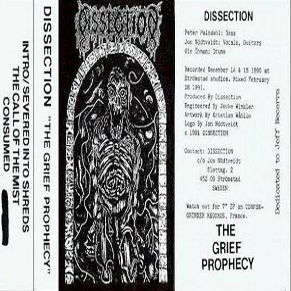 Prophecy перевод. Dissection the Grief Prophecy. Dissection альбомы.