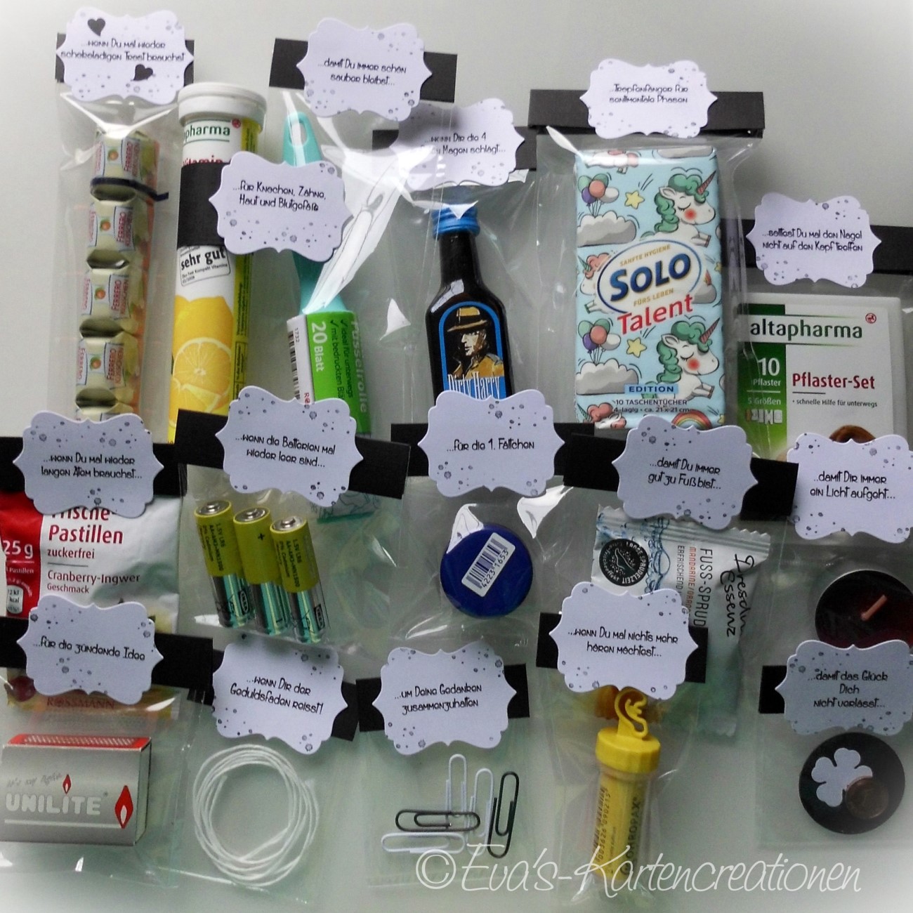 Eva'sKartencreationen Notfallbox zum 40.sten
