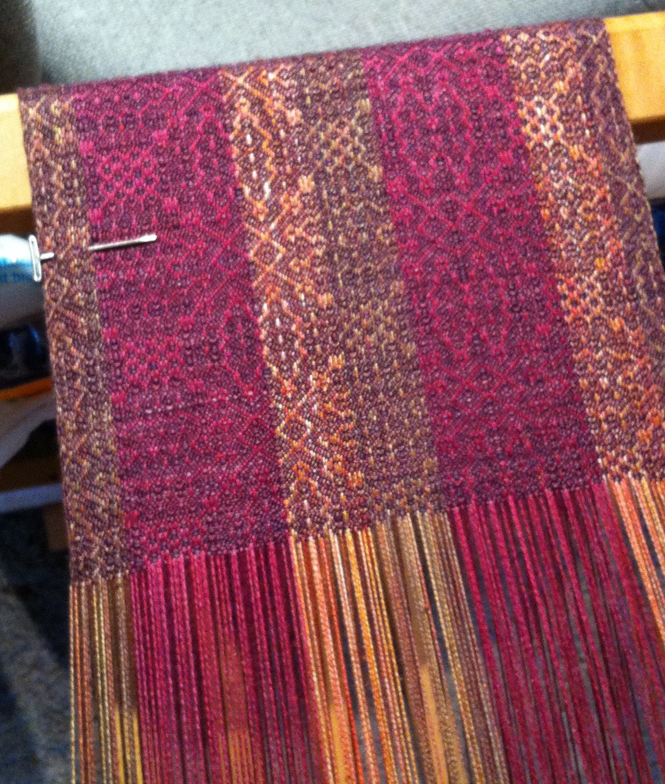 Paint Spin Knit Checking In