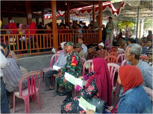 Penyerahan Sertifikat PTSL Desa Jatitengah