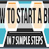 How to Start a Blog in 7 Simple Steps #infographic
