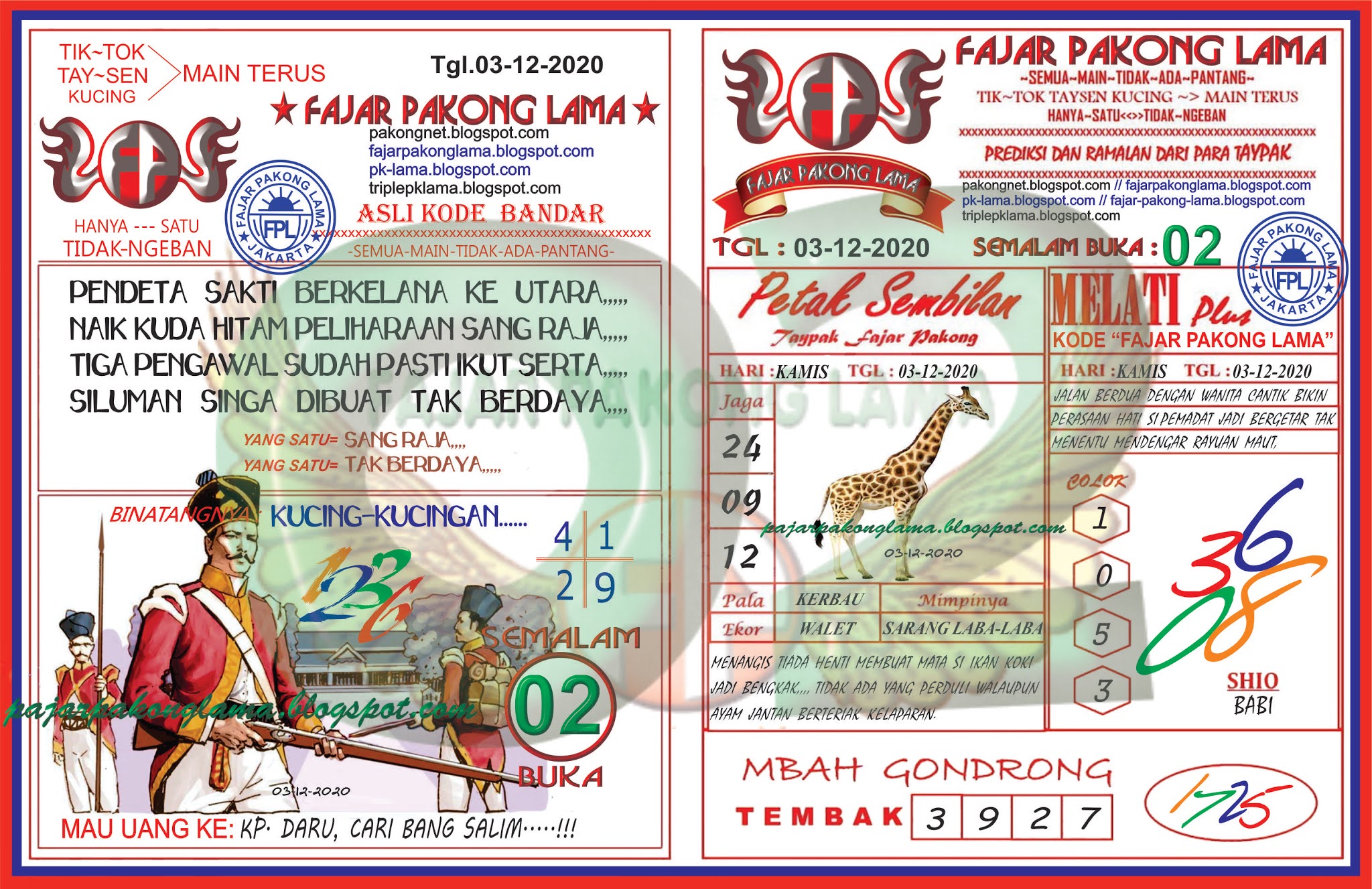 Nagasaon HK Syair Kamis 03122020 Nagasaon HK, Nagasaon