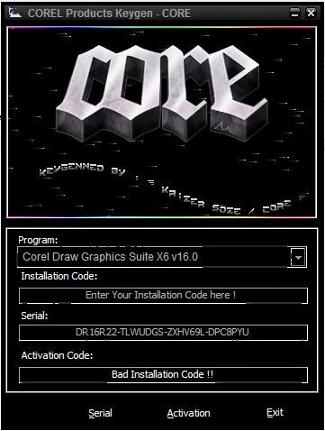 coreldraw graphics suite x6 keygen generator free download