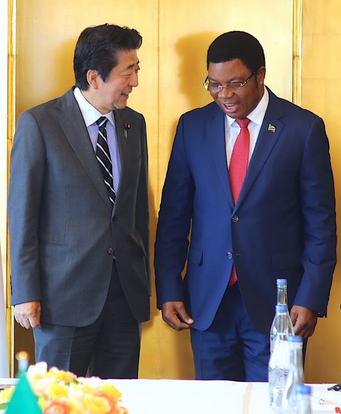 Waziri Mkuu Kassim Majaliwa Akutana Na Waziri Mkuu Wa Japan, Rais Wa JICA