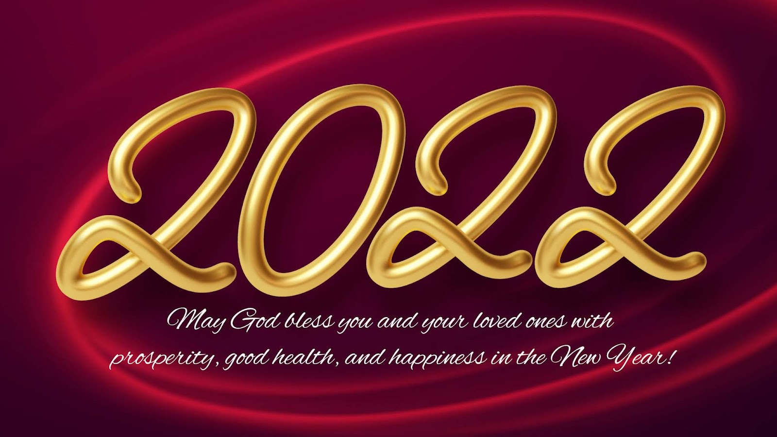 2022 New Year Message Wallpaper