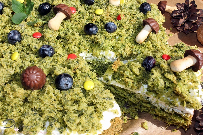 Lesny Mech Czyli Ciasto Szpinakowe Z Bita Smietana Di Bloguje