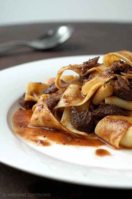 Ragù vom Rind mit Pappardelle