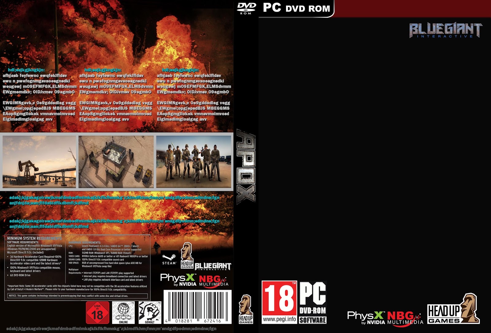 naresh katraji APOX RTS Game (Box Art Design)